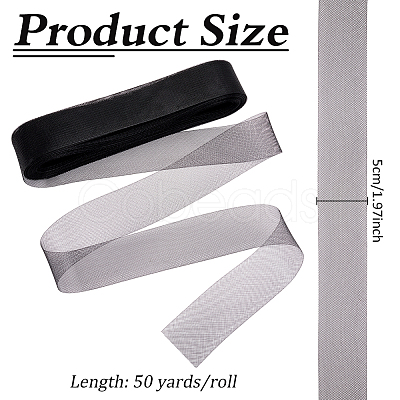 Polyester Hard Horsehair Braid Boning OCOR-WH0082-242A-1