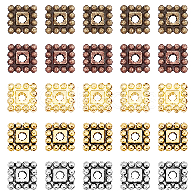 Tibetan Style Alloy Spacer Beads TIBEB-FH0001-29-NR-1