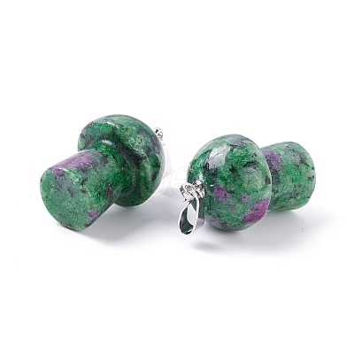 Natural Ruby in Zoisite Pendants G-M380-B06-P-1