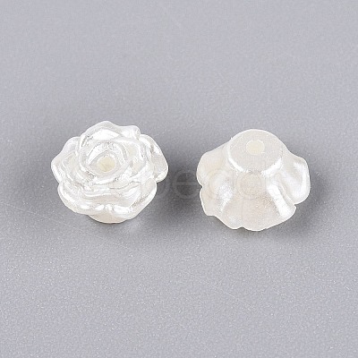 ABS Plastic Imitation Pearl Beads KY-ZX007-01-1