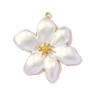 304 Stainless Steel Enamel Pendants STAS-OY003-04G-1