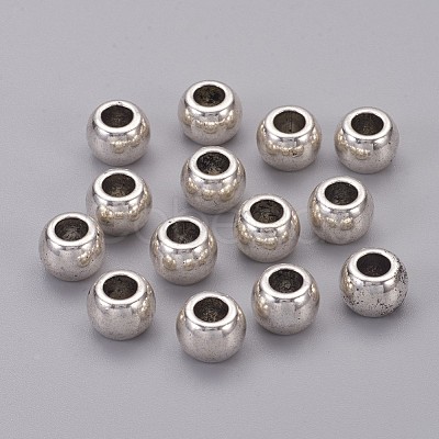 Tibetan Style Alloy European Beads K08T4042-1