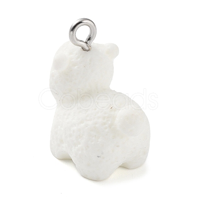 Opaque Resin Pendants RESI-Z014-01L-1