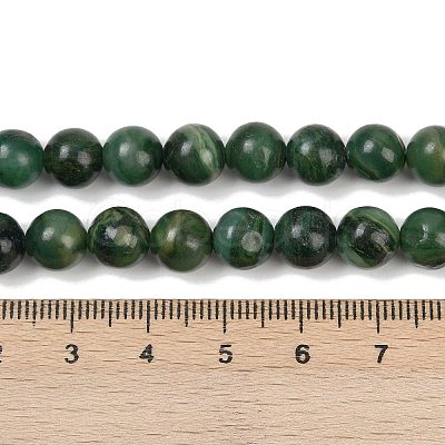Natural African Jade Beads Strands G-K091-8mm-1