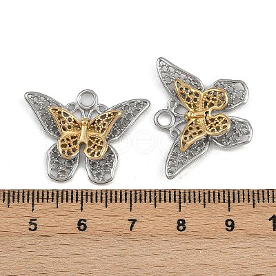 304 Stainless Steel Pendants STAS-P410-33P-1