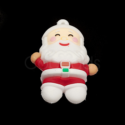 PVC Plastic Christmas Style Big Pendants PVC-O001-02I-1