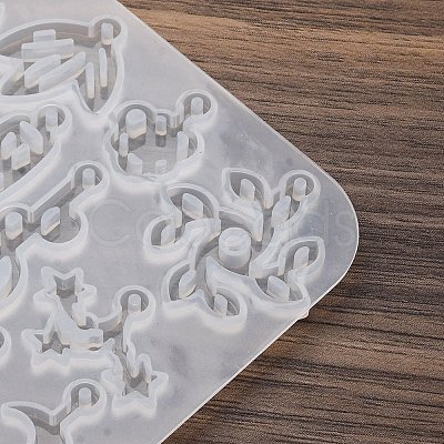Pendant Silicone Molds X1-AJEW-S041-03A-1