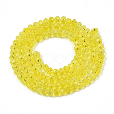 Electroplate Glass Beads Strands EGLA-A044-T3mm-A29-1