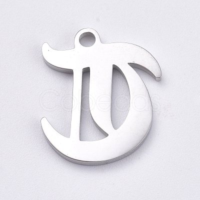 304 Stainless Steel Pendants STAS-CJC0001-22T-1