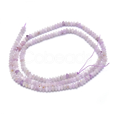 Natural Kunzite Beads Strands G-F686-25-1