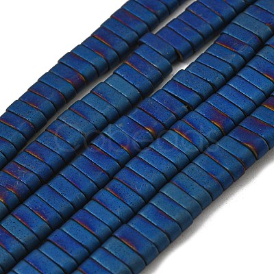 Electroplated Non-magnetic Synthetic Hematite Beads Strands G-C106-B01-07A-1