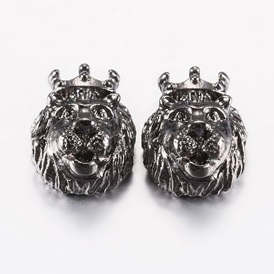 Tibetan Style Alloy Beads PALLOY-F200-08B-1
