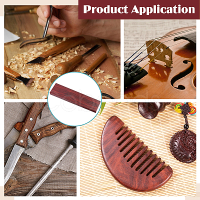 Rectangle Wood Crafting Supplies DIY-WH0591-304B-1