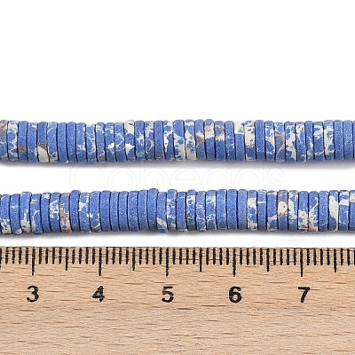 Dyed Synthetic Imperial Jasper Beads Strands G-A272-C06-05-1
