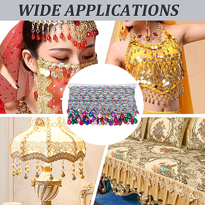 Polyester Sewing Ornament DIY-WH20032-123A-1