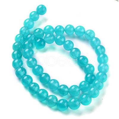 Natural White Jade Beads G-G766-B-16-1