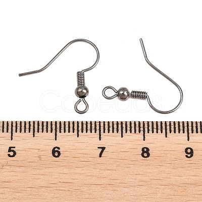 Brass Earring Hooks KK-S075-B-NF-1