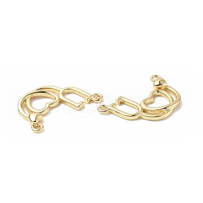 Eco-Friendly Rack Plating Brass Pendants LS-KK-F845-10G-1