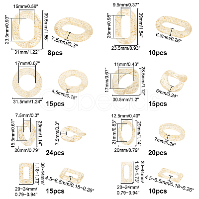 Transparent Acrylic Linking Rings TACR-FH0001-02-1