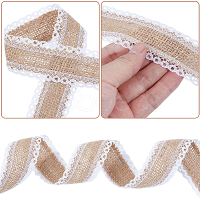 6 Rolls 6 Styles Burlap Ribbon OCOR-GF0006-40-1