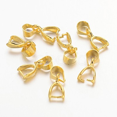 Brass Ice Pick Pinch Bails IFIN-KK08-G-1
