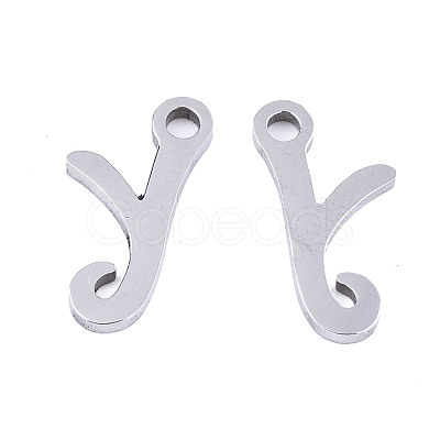 Non-Tarnish 201 Stainless Steel Charms X-STAS-T044-217P-Y-1