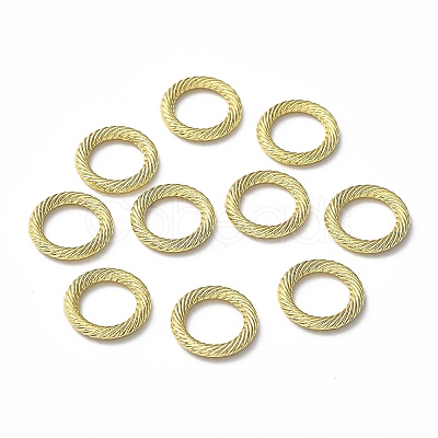 Rack Plating Alloy Linking Rings PALLOY-D024-13G-1