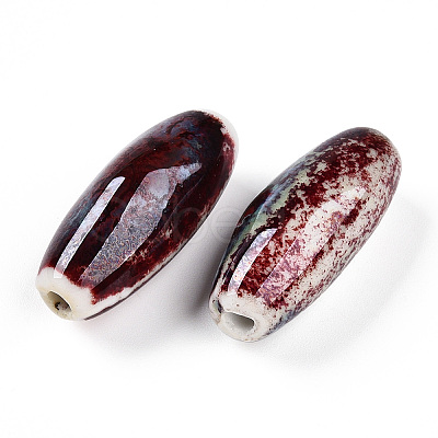 Handmade Porcelain Beads PORC-N008-07C-1