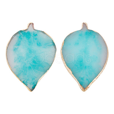 1Pc Resin Imitation Agate Color Palette MRMJ-TA0001-47C-1