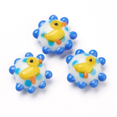 Handmade Lampwork Beads X1-LAMP-J092-01C-1
