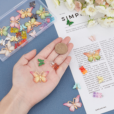 DIY Dangle Earring Making Kits DIY-AR0001-54-1