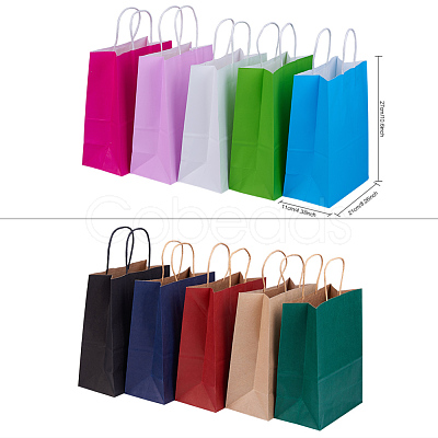 BENECREAT Kraft Paper Bag CARB-BC0001-10-1