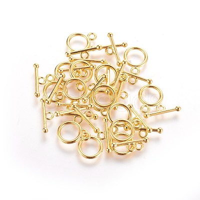 Tibetan Silver Toggle Clasps X-K08N6011-1