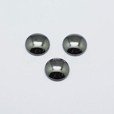 Non-Magnetic Synthetic Hematite Cabochons Z28WB018-1