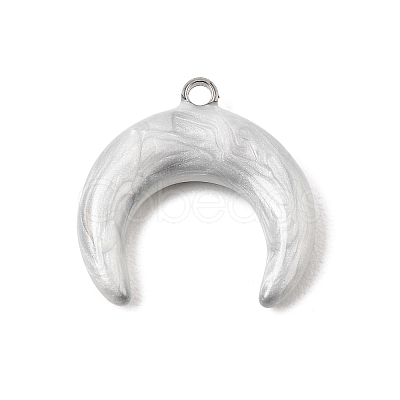 304 Stainless Steel with Enamel Pendants SA-CBAA487-05P-01-1