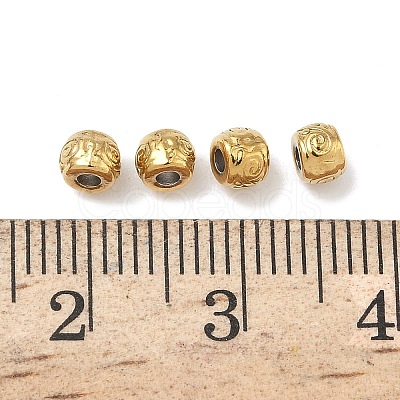 304 Stainless Steel Beads STAS-D204-41G-1