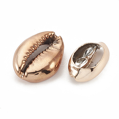 Electroplated Sea Shell Beads SSHEL-S258-06E-1