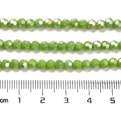Opaque Glass Beads Stands LS-EGLA-A035-P4mm-B15-1