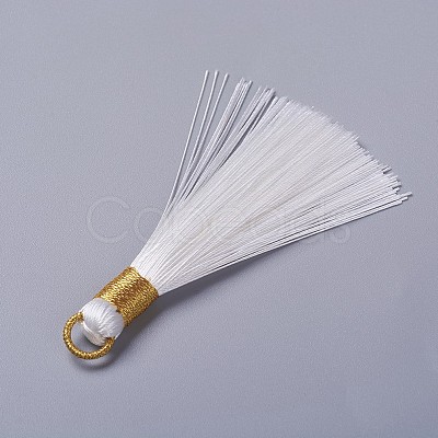 Polyester Tassel Pendants FIND-I009-D13-1