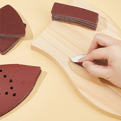 120Pcs 12 Colors Sanding Polish Abrasive Disc Paper DIY-BC0014-55-1