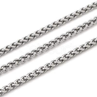 304 Stainless Steel Wheat Chains CHS-L033-03P-01-1