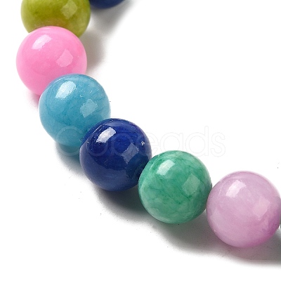 Natural Yellow Jade Beads Strands X-JBR10mm-C-1