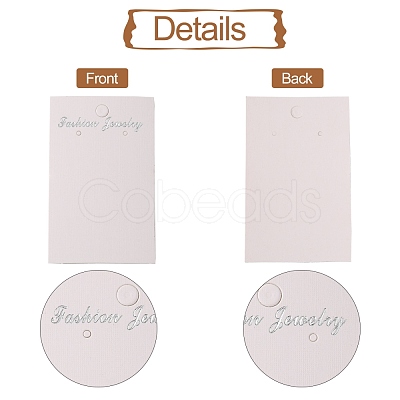 Paper Earring Display Card JPC043Y-1