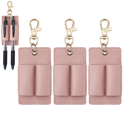 3Pcs PU Keychains KEYC-CL0001-49D-1