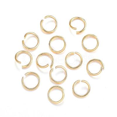 304 Stainless Steel Open Jump Rings STAS-F084-19G-1