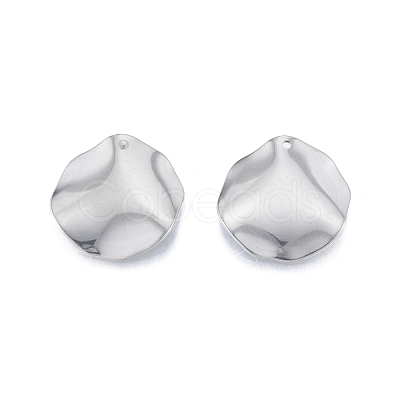 Non-Tarnish 201 Stainless Steel Pendant STAS-B027-23P-1