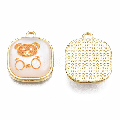 Resin Pendants PALLOY-N161-004-NR-1