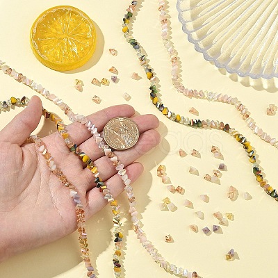 3 Strands 3 Colors Electroplate Glass Beads Strands EGLA-YW0005-06A-1
