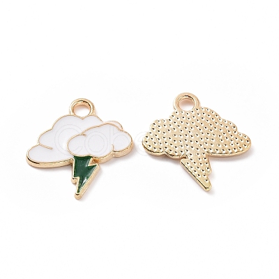 Alloy Enamel Pendants ENAM-G213-20LG-1