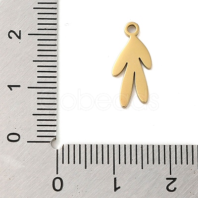 304 Stainless Steel Charms LS-STAS-S123-01G-07-1